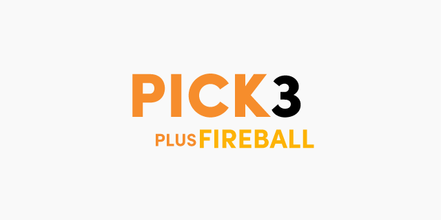 Pick 3 Lottery Logo